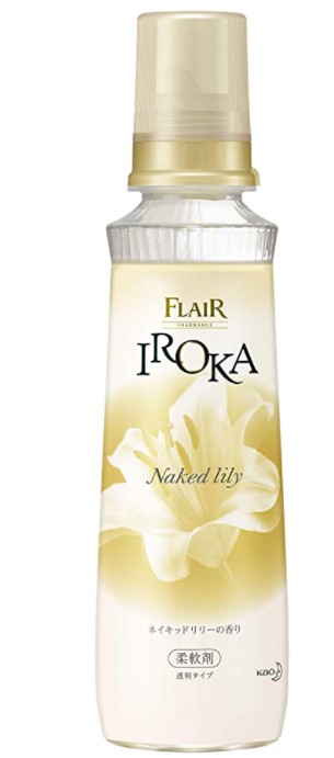 [섬유유연제 ]플레어 향수 섬유유연제 IROKA(이로카) Naked lily(네이키드 리리) 본체 570ml