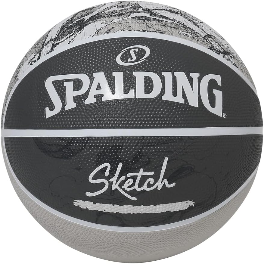 [농구공] 스폴딩(SPALDING) 농구볼 베이직 7호 러버 ‎그레이 84-382Z