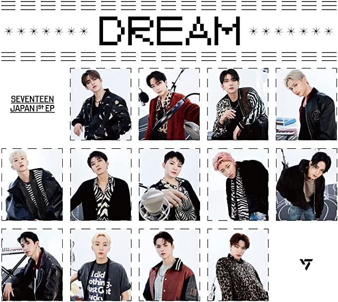 세븐틴 seventeen - DREAM (초회한정반 D)- (구매처 : tower recorder / 타워레코드 특전 :스페셜 포토카드 13종 중 1매 )