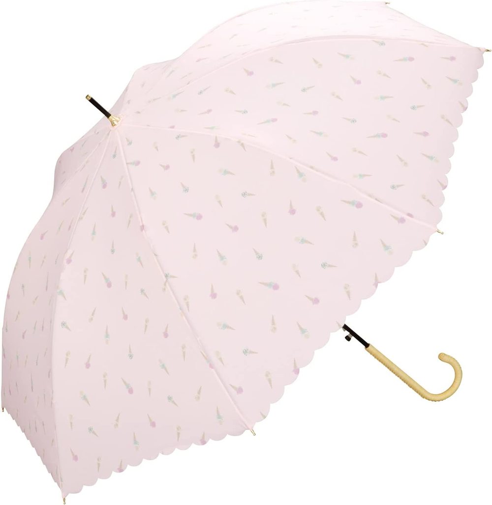 [우산/양산] Wpc.우산 아이스크림 핑크 58cm 여성 긴우산 8180-03-001