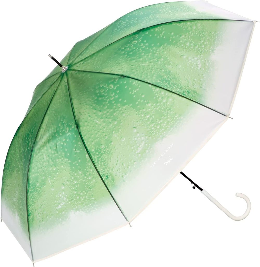 [우산/양산] Wpc. 크림소다 엄브렐라 60cm 여성 긴우산 PT-TA02-001 (색상 : 그린)