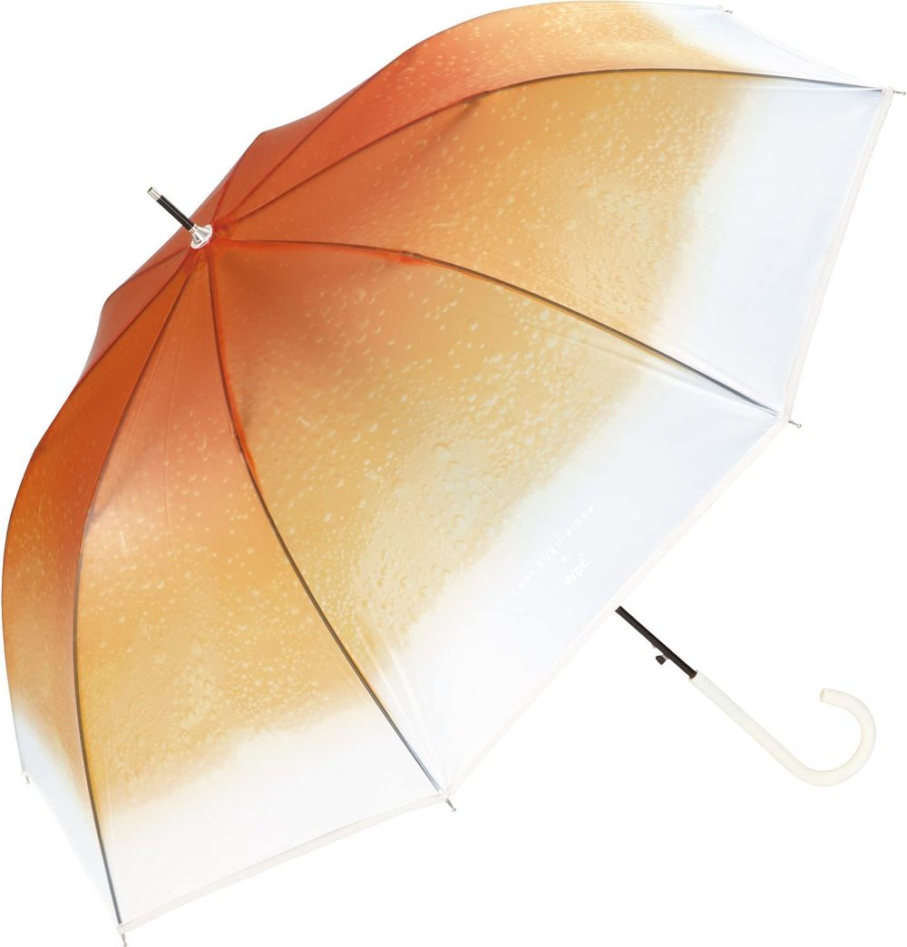 [우산/양산] Wpc. 크림소다 엄브렐라 60cm 여성 긴우산 PT-TA04-001 (색상 : 오렌지)