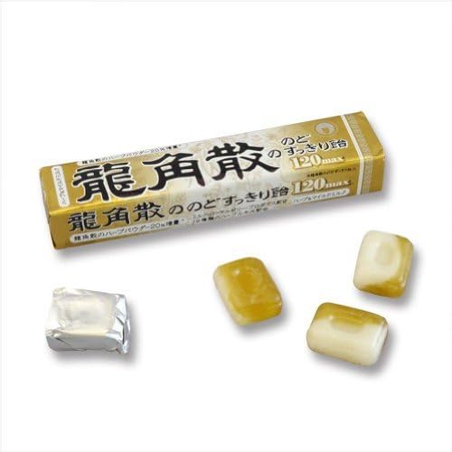 [일본 식품] 용각산 캔디 120max 스틱 10알×10개세트