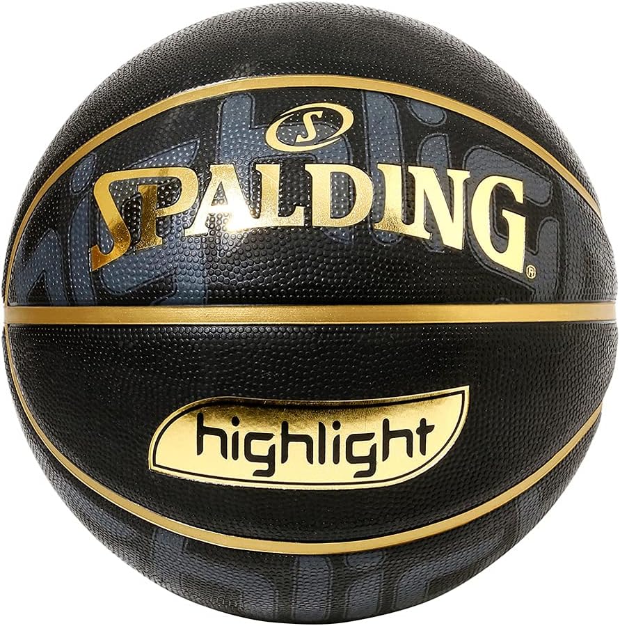 [농구공] 스폴딩(SPALDING) 농구볼 베이직 7호 러버 ‎골드하이라이트 84-538J