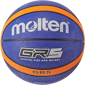 [농구공] molten(몰텐) 농구 GR5 BGR5 (색상 : 블루×오렌지) .