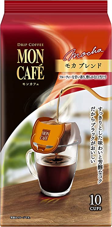 [식품] MON CAFE 모카 블렌드 커피 8.0g×10 포