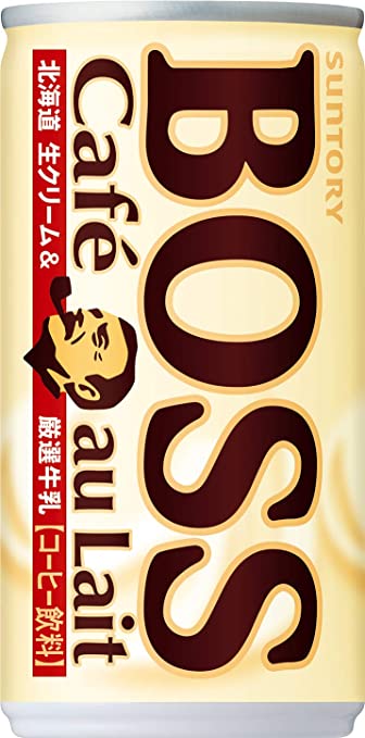 [식품] 일본 산토리 보스 캔커피 / SUNTORY BOSS COFFEE 산토리 커피 보스 카페 오레 185g×30개