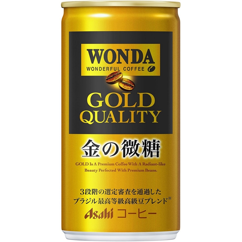 [식품] 아사히 (ASAHI) WONDA 금의 미당 캔커피  185g×30개
